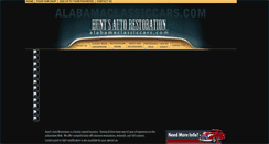 Desktop Screenshot of alabamaclassiccars.com
